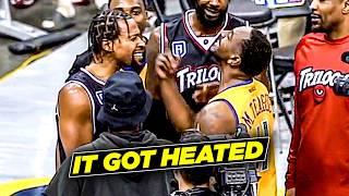 Jeff Teague vs Isaiah Briscoe Got SUPER HEATED at The Big 3 | 3 Headed Monsters vs Trilogy