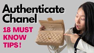 WAYS TO AUTHENTICATE A CHANEL CLASSIC FLAP BAG