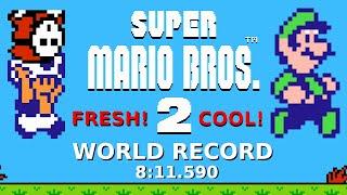 Super Mario Bros. 2 in 8:11.590 [FORMER WORLD RECORD]