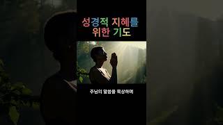 성경적 지혜를 위한 기도 a prayer for biblical wisdom