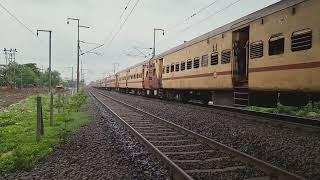 WAG5 Leading Unreserved Passenger Train Towards Nagpur Jn