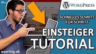 Wie Du eine WordPress WEBSITE ERSTELLEN kannst | WordPress Tutorial [German / Deutsch] 2025