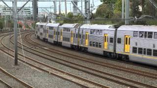 Sydney Trains - Cityrail trains at Burwood - Australian passenger trains - PoathTV