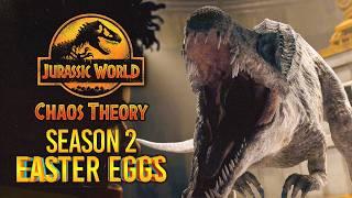 ALL Season 2 EASTER EGGS + REFERENCES in Jurassic World: Chaos Theory