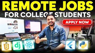 Remote Intern & Jobs 2024 | Remote Job Roadmap 2024 | Kushal Vijay