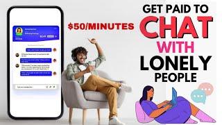 Get Paid $300 weekly chatting with lonely people on these websites | #sidehustle