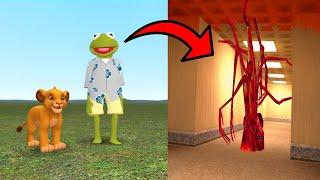 CURSED BACKROOMS CREATURES (DISTURBING) - Garry's Mod Sandbox