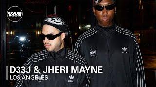 D33J & JHERI MAYNE | Boiler Room x Adidas: Los Angeles