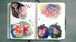 Chatty Sketchbook Tour · Learning To Love My 'Mistakes'