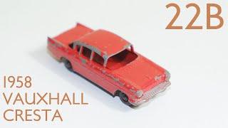 MATCHBOX restoration: No. 22B 1958 Vauxhall Cresta - DIECASTRESTOS