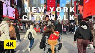 New York City Boxing Day Walk  | Rockefeller Tree, Times Square, Holiday Market & Macy's