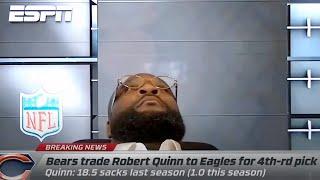 The Eagles have Marcus Spears floored after landing another trade  | NFL Live