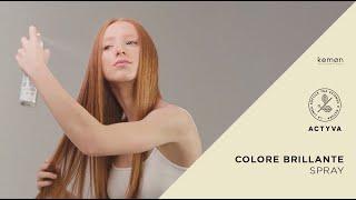 TUTORIAL // #KEMON // ACTYVA STYLING // Colore Brillante Spray