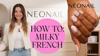 How To NEONAIL: Milky French