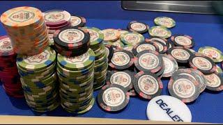 SET Over SET In GIGANTIC ALL-IN!! HIGH STAKES 25/50/100 NL! Must See! Poker Vlog Ep 315