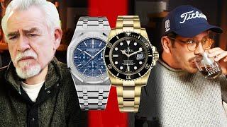 Reacting To The Watches in SUCCESSION. (Rolex, AP, Cartier, etc.!)