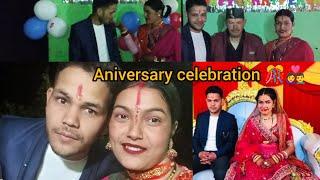 शादी के पूरे 2 साल हो गए  wedding anniversary ‍️‍‍