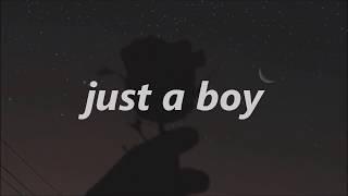 Alaina Castillo - just a boy (Lyrics)