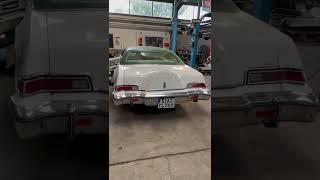 Cold start 1976 Lincoln Mk IV