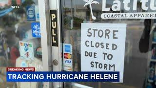 Hurricane Helene latest: Storm upgraded to Category 2 as it heads toward Florida