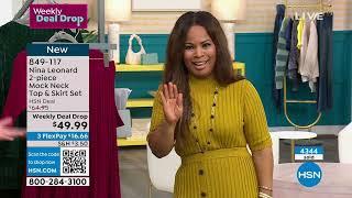 HSN | Nina Leonard Fashions 01.25.2024 - 08 PM