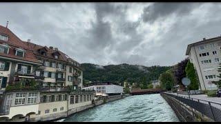Switzerland's Hidden Treasure - Thun - Walk from Train Station to Balliz (street) - June 1, 2024