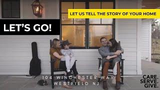 BEST REAL ESTATE VIDEOS: 104 Winchester Way Westfield NJ