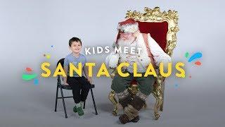 Kids Meet the REAL Santa Claus!! | Kids Meet | HiHo Kids