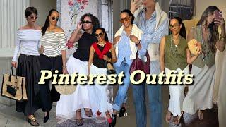 10 Easy & Chic *PINTEREST INSPIRED* Summer 2024 Outfits Anyone Can Recreate by Shopping Your Closet