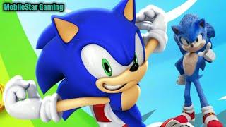 SonicForces Game / android gameplay / cartoons game /  by MobileStar Gaming /