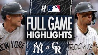 New York Yankees vs Colorado Rockies - FULL GAME HIGHLIGHTS | May 25, 2025 MLB Season