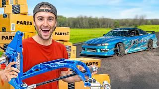 I put $10,000 Suspension on my Drift car!