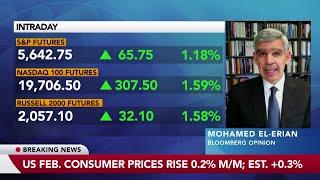 Risk of US Recession at 25%-30%, El-Erian Says