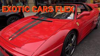 Exotics Cars Show Off For Charity