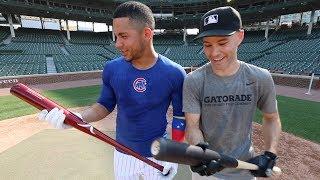 Playing baseball AT WRIGLEY FIELD with Willson Contreras!