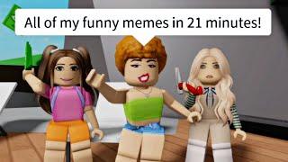 All of my FUNNY Roblox Memes in 21 minutes  - Roblox Compilation!