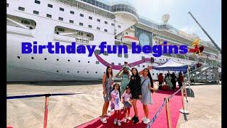 Birthday fun begins| Cordelia Cruises | a trip with the loved ones|