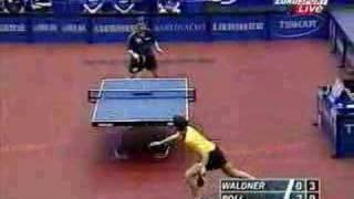 Jan-Ove Waldner Vs Timo Boll - AMAZING POINT