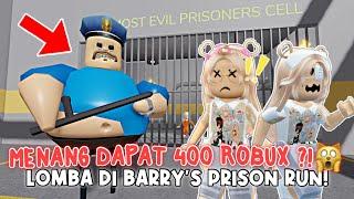 YG BERHASIL KABUR DARI POLISI RAKSASA DAPAT 400 ROBUXX ?!? | Roblox Indonesia  |