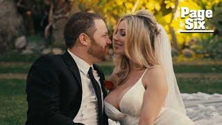 Watch Courtney Stodden marry Jared Safier in intimate wedding video | Page Six Virtual Reali-Tea