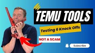 Testing 6 TEMU Woodworking Tools - Are They a Scam or a Steal?