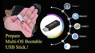 Easy Method to Prepare Multi OS Bootable USB - 2022