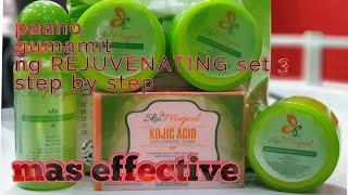 How To Apply Skin Magical REJUVENATING set 3/ step by step / MORNING AND EVENING ROUTINE  by:JAISA