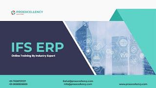 IFS ERP Online Training | Learn from industry expert