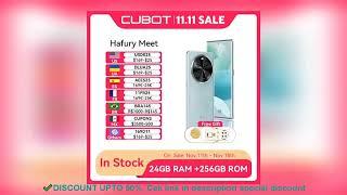 Cubot Hafury Meet, Smartphone Android, 6.67" 120Hz AMOLED Curved Screen,