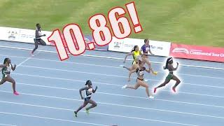 USA's Twanisha Terry Runs Blazing 10.86 FTW!
