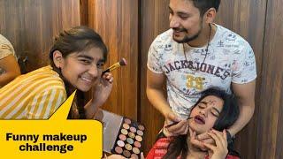 my funny makeup by Rajveerji || Funny makeup challenge.