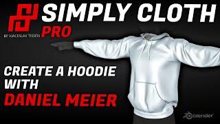 Create a Hoodie with Simply Cloth Pro - Epic Blender Addon