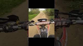 Pure Dirt Bike Joy #DirtBikeLife #MotoFun #AbramsMotopark