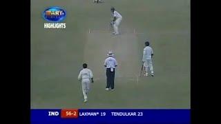 Mohammad Asif Bowled VVS Laxman Karachi Test 2006. Extra Coverage